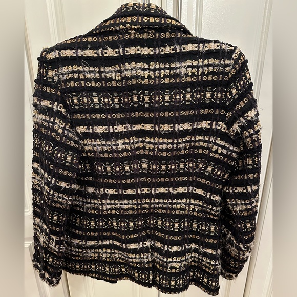 Smythe Metallic Boucle Jacket NWT sz8 - Picture 3 of 9